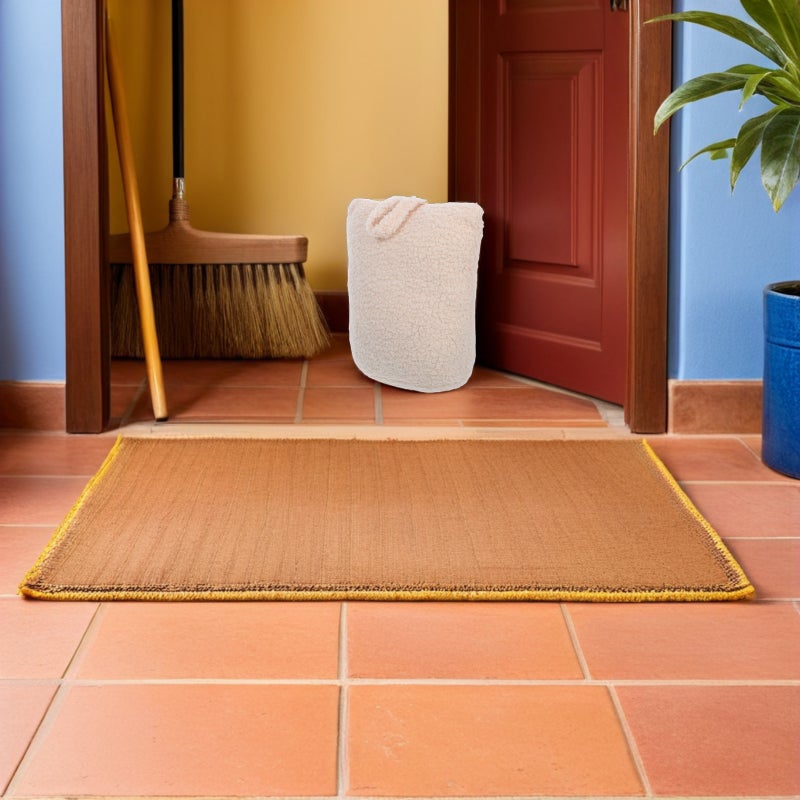Door : Plush Door - Decorative Weighted Doorstop For Home And Office - Anti-Collision Doorstop For Bedroom Kitchen And Living Room - Image 5