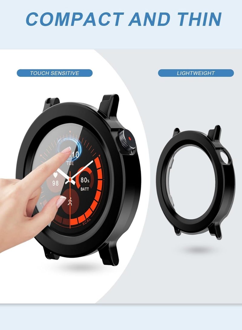 (2-Pack) CMF Nothing Watch 3 Pro Smartwatch Protective Case, Harder PC Case with 9H Glass Screen Protector, Full-Coverage Integrated Protective Case - Image 5