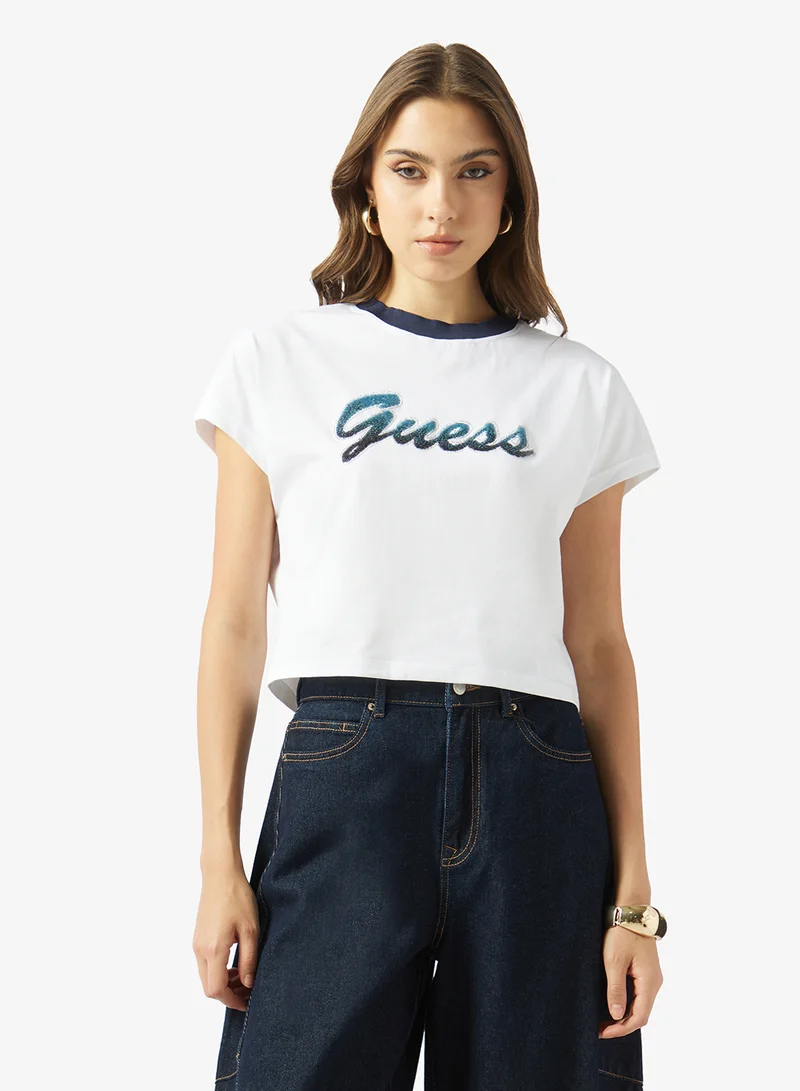 جس Crew Neck Regular Fit  T-Shirt