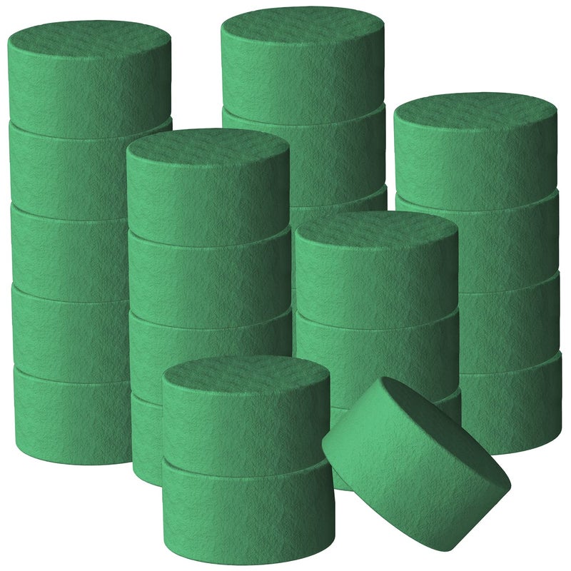 Flower Foam Block Round DIY Flower Arrangement Kit Wet Flower Foam 3 Inch 20 Pcs for Artificial Flowers Wedding Aisle Flowers Party Decoration