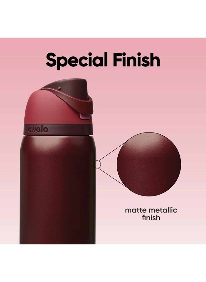 Owala FreeSip Insulated Stainless Steel Water Bottle with Straw for Sports, Travel, and School BPA-Free Sports Water Bottle - Image 4