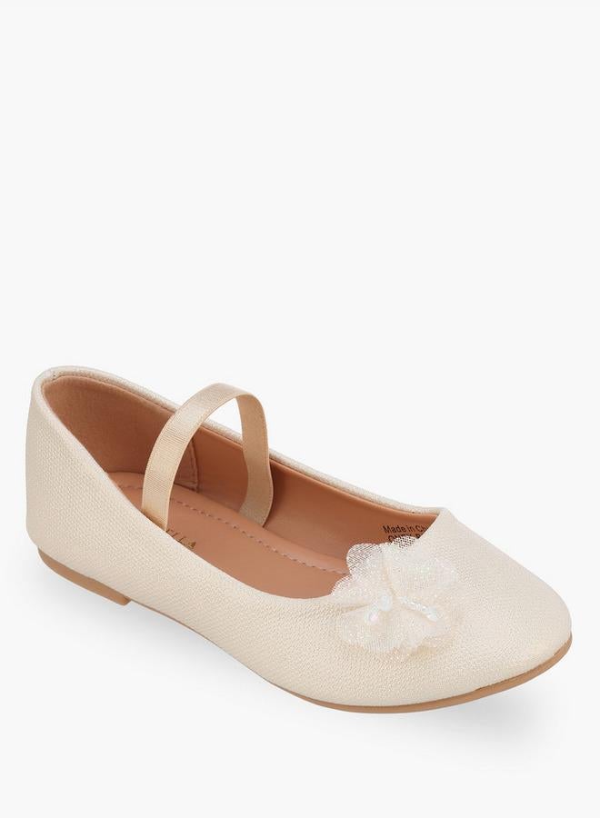 Flora Bella By Shoexpress أحذية باليرينا للبنات بدون كعب - Image 2