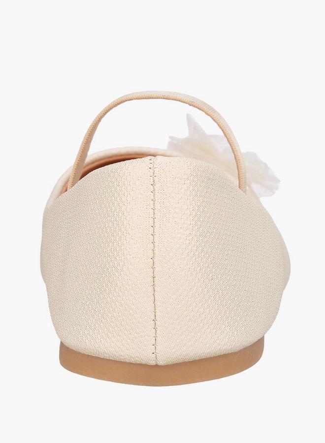Flora Bella By Shoexpress أحذية باليرينا للبنات بدون كعب - Image 5