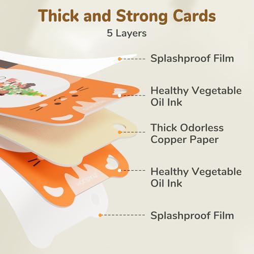 JoyCat Talking Flash Cards for Toddlers 35 314 Words with Durable Thick Cards Clear Audio Easy to Slide in and Out Speech Therapy Toys Birthday Gifts for Boys Girls - Image 5
