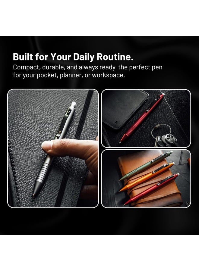 Everyman Grafton Mechanical Pencil, Luxury Writing, Drawing & Sketching, Artist Mechanical Pencil, 0.5 & 0.7 mm Lead, EDC Gear - OD Green - Image 5