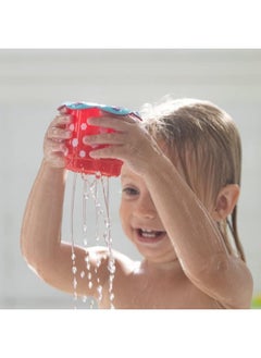 Nuby Nuby 5-Piece Splish Splash Bath Time Stacking Cups  - Image 2