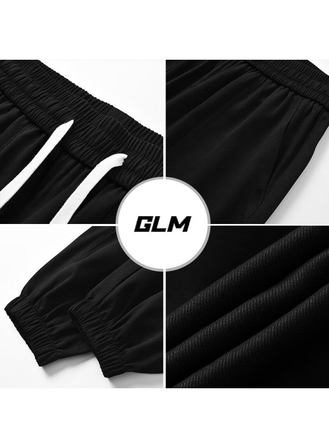 Glm Men's Casual Pants Autumn Slim-fit Loose Trendy Korean Style Sports Men's Long Pants - Image 3