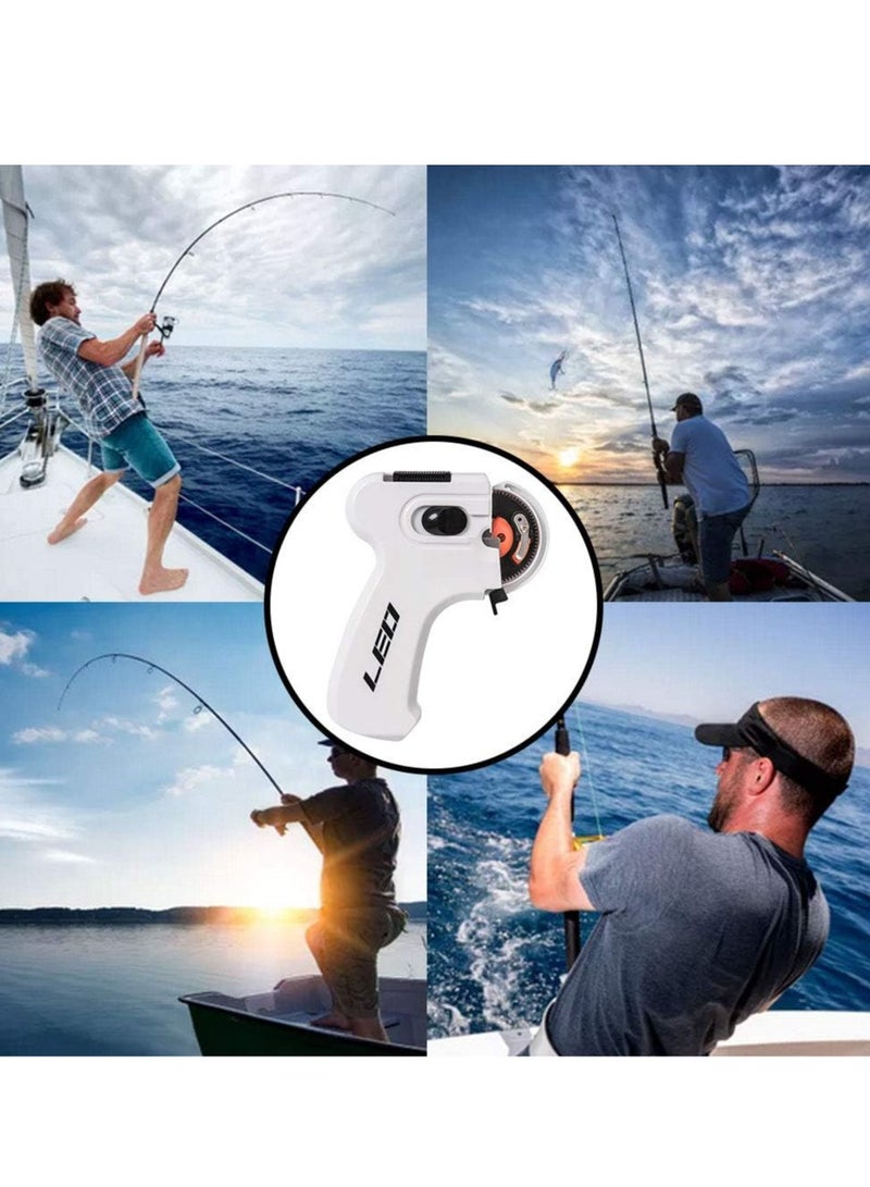 Fishing Hook Device Automatic Binding Machine Automatic Electric Quick Tie Fishing Hook Portable Fishing Accessories White L - Image 4