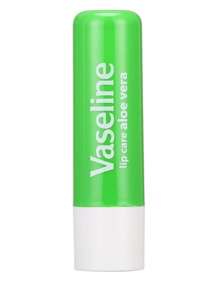 Vaseline Pack Of 2 Vaseline Lip Therapy Aloe Vera 4.8 gm - Image 3