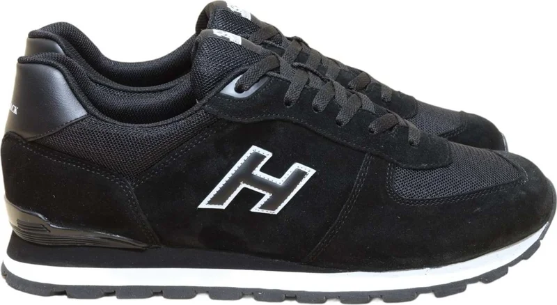 هامر جاك Peru Large Size Sneakers Shoes - Black White - 47