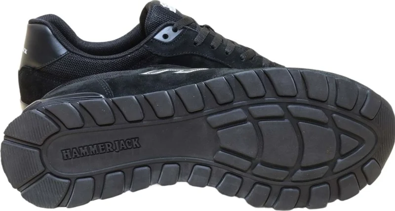هامر جاك Peru Large Size Sneakers Shoes - Black White - 47