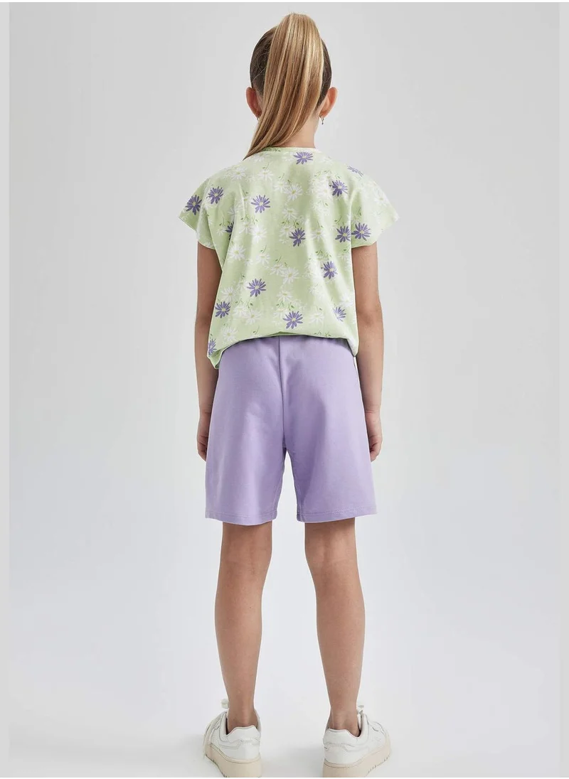 DeFacto Elastic Waist Shorts