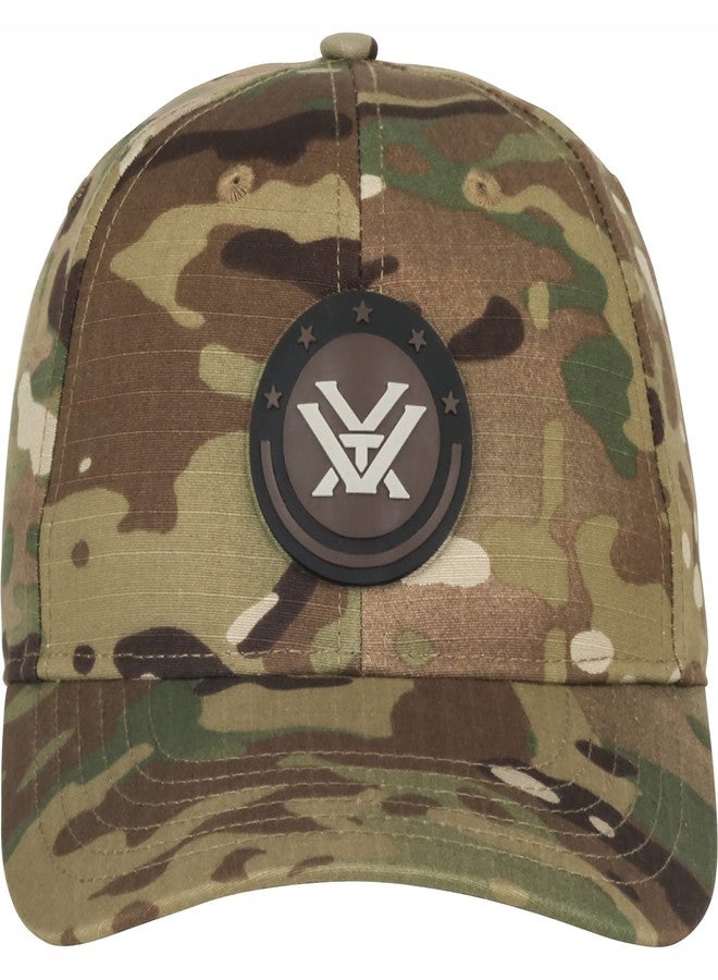 فورتكس قبعة Vortex Patriot Sky Badge Camo Snap Back - Image 1