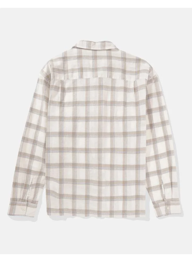 American Eagle Checked Regular Fit Shirt