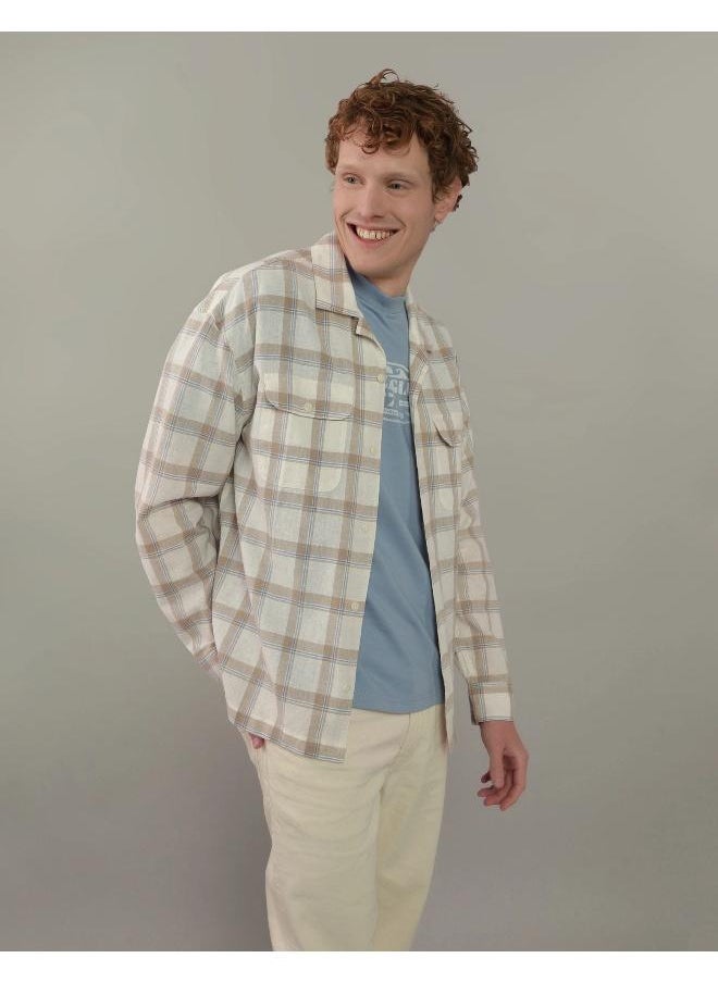 American Eagle Checked Regular Fit Shirt  - Image 1