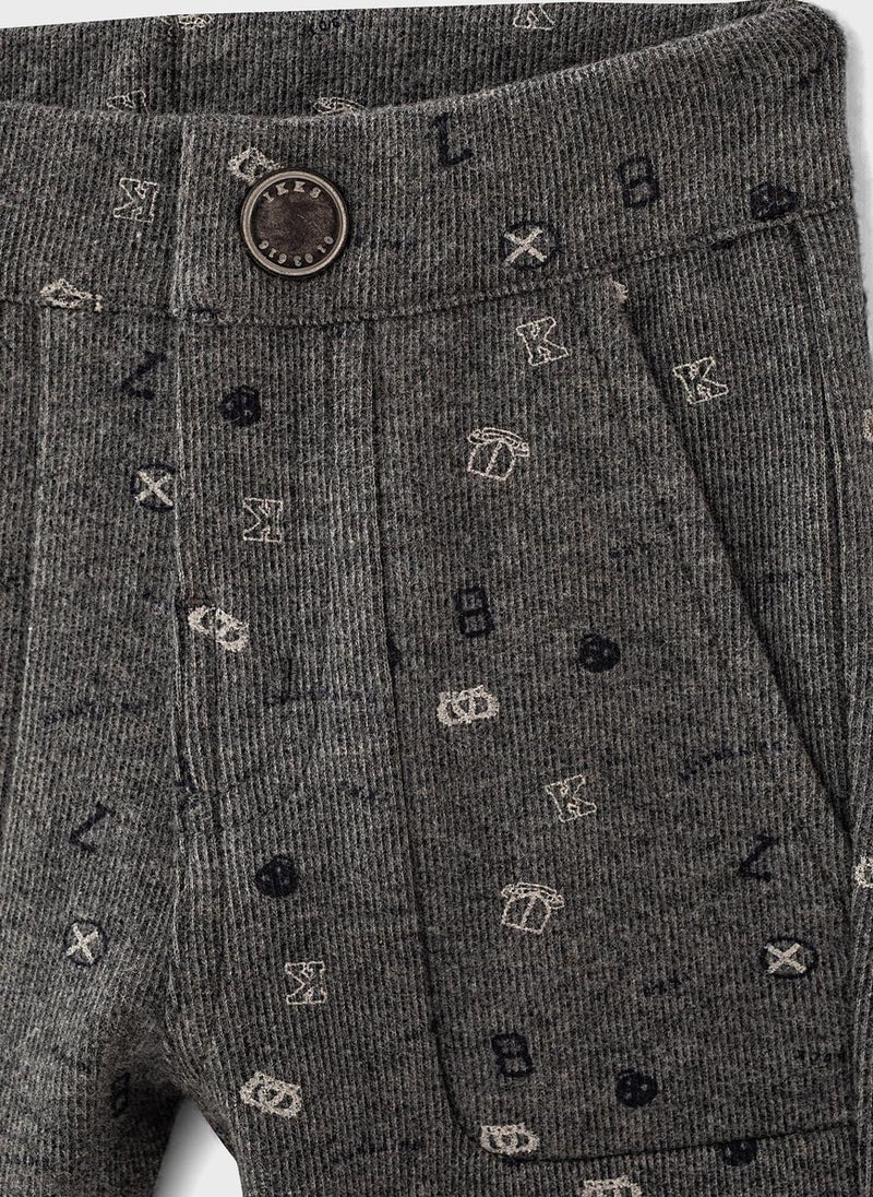 إيكس بنطال بطباعة غرافيك - Image 2