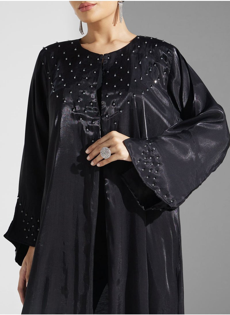 Khizana - Embellished Detail Abaya - Image 1