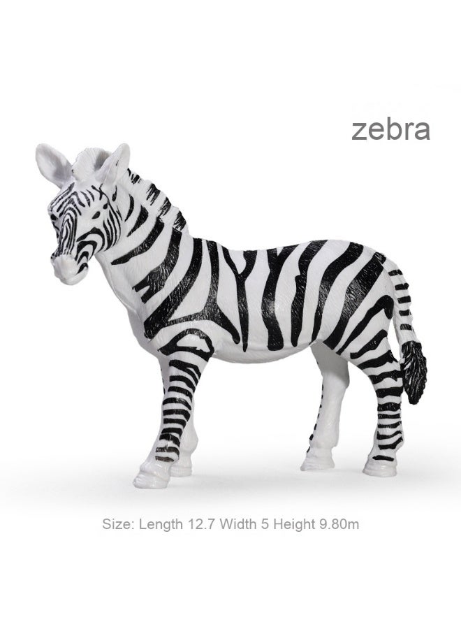 نيبمينينت نماذج حيوانات برية واقعية - أسد، نمر، كوبرا، زرافة، حمار وحشي، تمساح