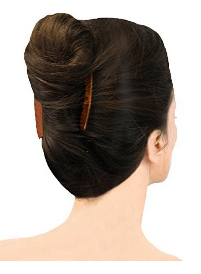 Mia Lockettes New + Improved Unbreakable Interlocking Combs Jaw Clamp Hairstyling Tool Accessory | Brown | For Updos French Twists Women Teens 1Set - Image 3