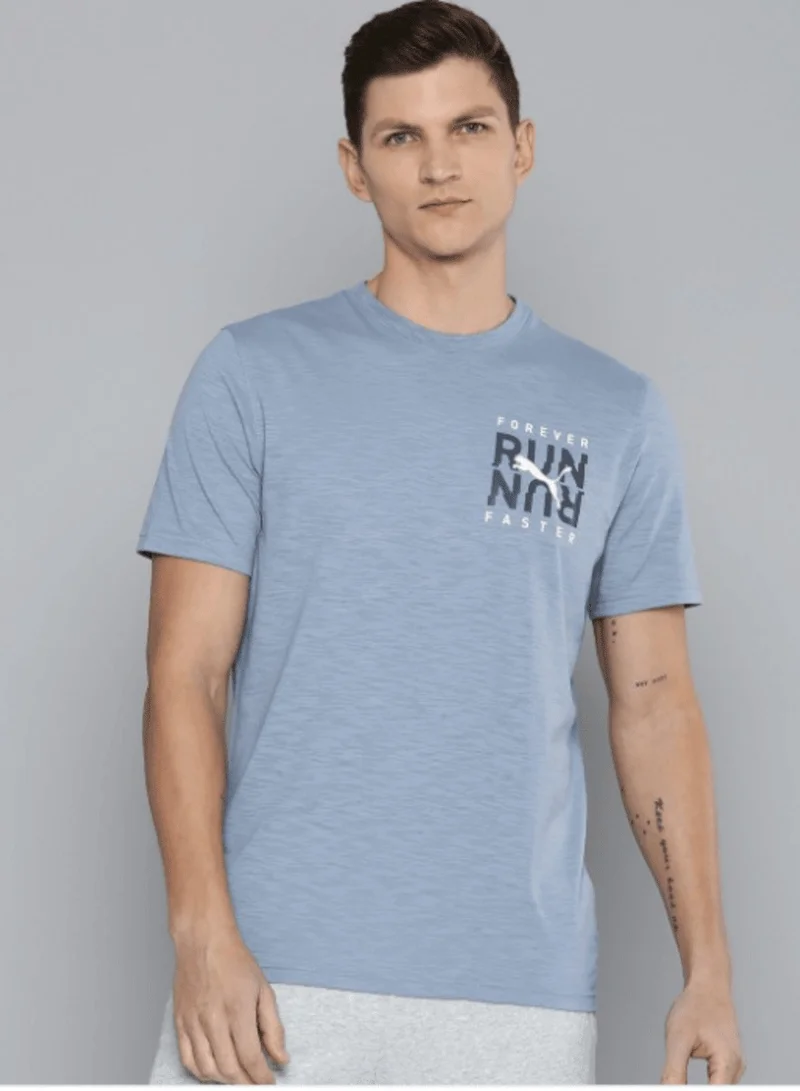 بوما تيشيرت للركض مزين برسومات