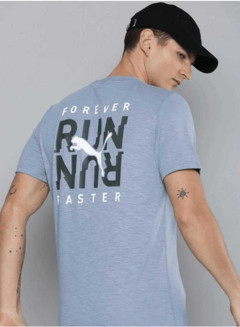 بوما تيشيرت للركض مزين برسومات