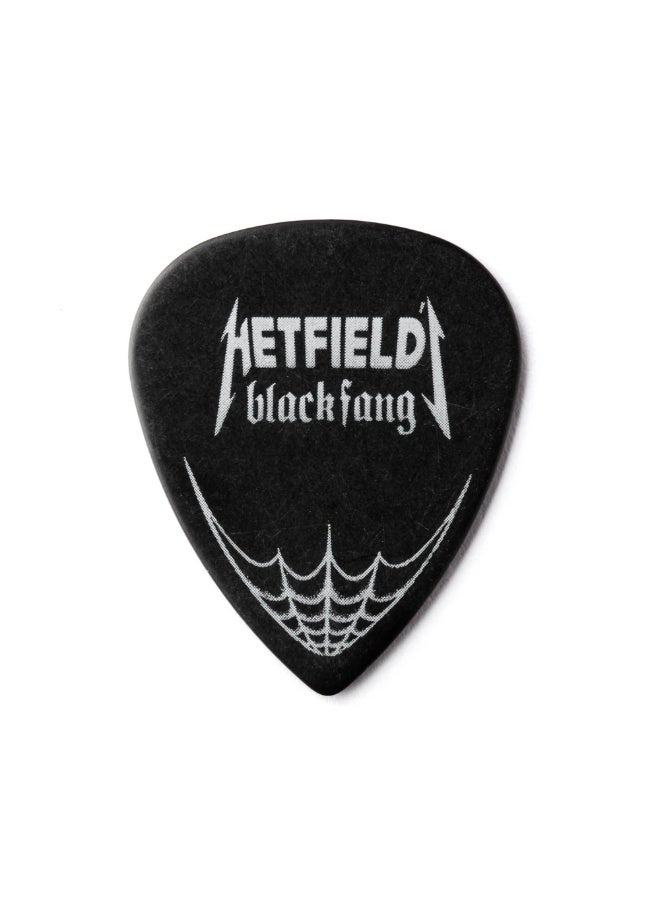 DUNLOP Black Fang pick, Dunlop PH112-114, James Hetfield pick, Ultex pick, 1.14mm pick, guitar picks UAE, Dunlop picks Dubai, Metallica pick, signature guitar pick, sharp attack pick, heavy gauge pick, guitar picks UAE - Image 4