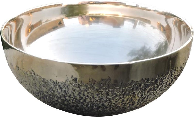 HealthGoodsIn HealthGoodsIn Bronze Kansa Vatki Cup Foot Massager for Ayurvedic Detox  Relaxation and Deep Cleaning  - Image 1