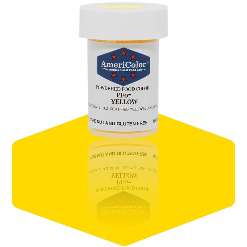 Americolor Powdered Food Color 3gm Yellow - Image 3