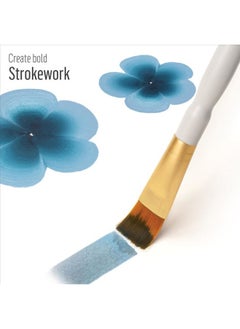 FolkArt Plaid Nylon Brush Set, 50559 Brown (3-Piece)  - Image 5