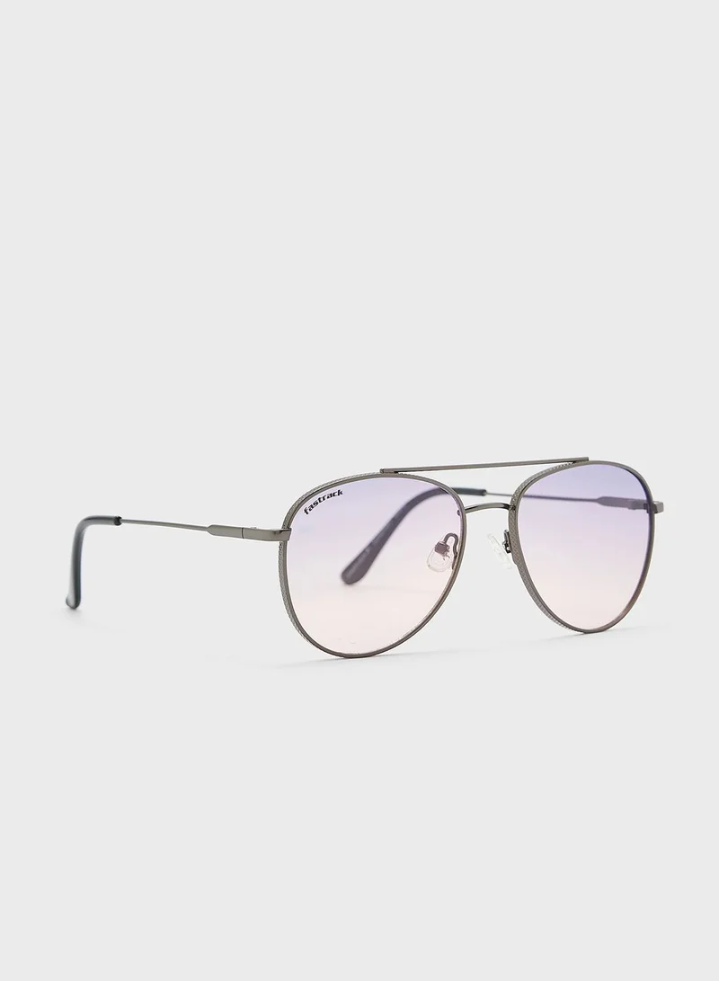 fastrack Classic Aviator Sunglasses
