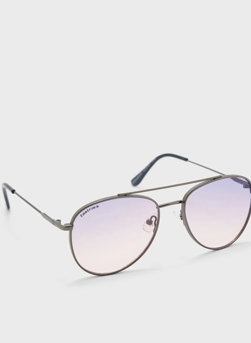 fastrack Classic Aviator Sunglasses
