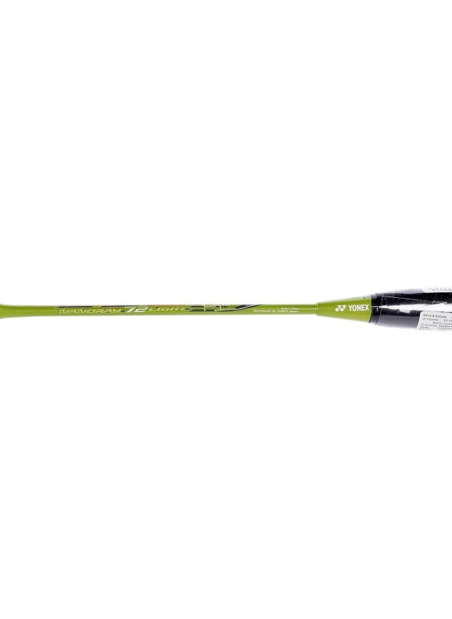 Yonex NANORAY 72 Light Badminton Racquet |Gold|5U G4|NANOMETRIC|X-FULLERENE |AERO+Box Frame|Isometric|Solid Feel Core|New Built-in T-Joint|China|Developed in Japan  - Image 5