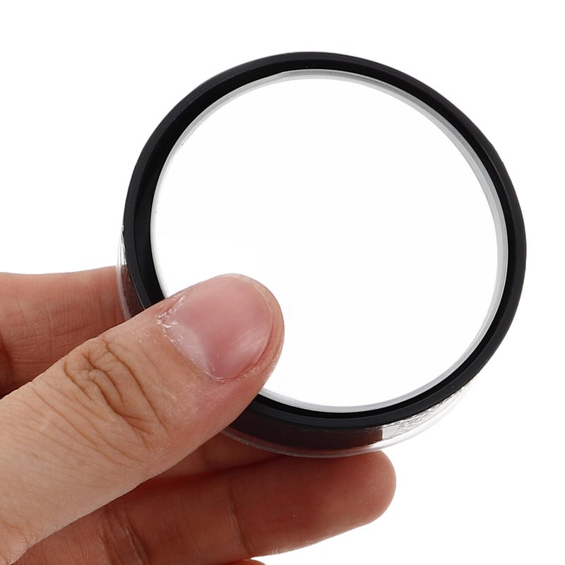 360 Adjustable Wide Angle Convex Car Blind Spot Mirror 2 Pack Black Frame - Image 4