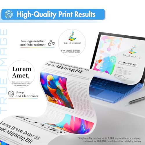 TRUE IMAGE 067H 067 Black Toner Cartridge 2 Pack LBP632CDW Compatible Replacement for Canon 067H Black 067 Color ImageCLASS MF656CDW MF654CDW MF653Cdw LBP633CDW MF651CW LBP631CW Printer High Yield Ink (2-Pack) - Image 5