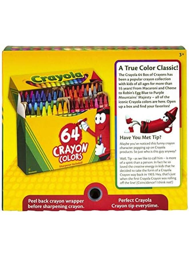 Crayola 64 Ct. Crayons Non-peggable - Image 2