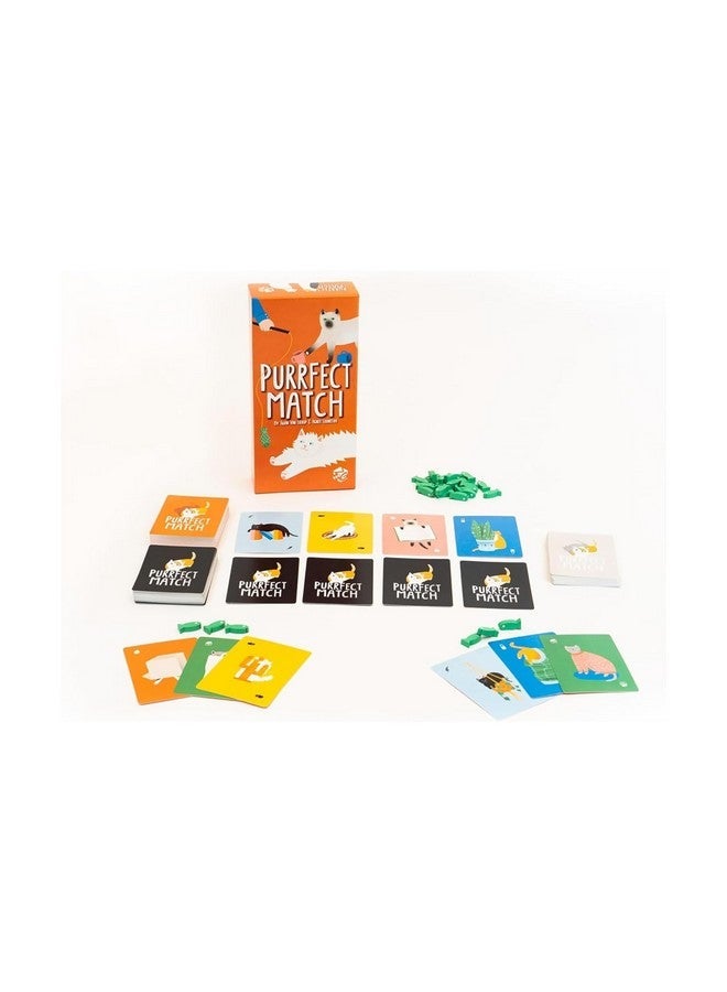 جريتر ذان جيمز | مباراة Purrfect | لعبة ورق صديقة للعائلة | مثالي لمحبي القطط | 2 إلى 4 لاعبين | 20 دقيقة | الأعمار 8+ - Image 3