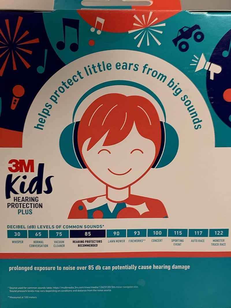 PELTOR Kids Ear Muffs 23DB Teal - Image 2