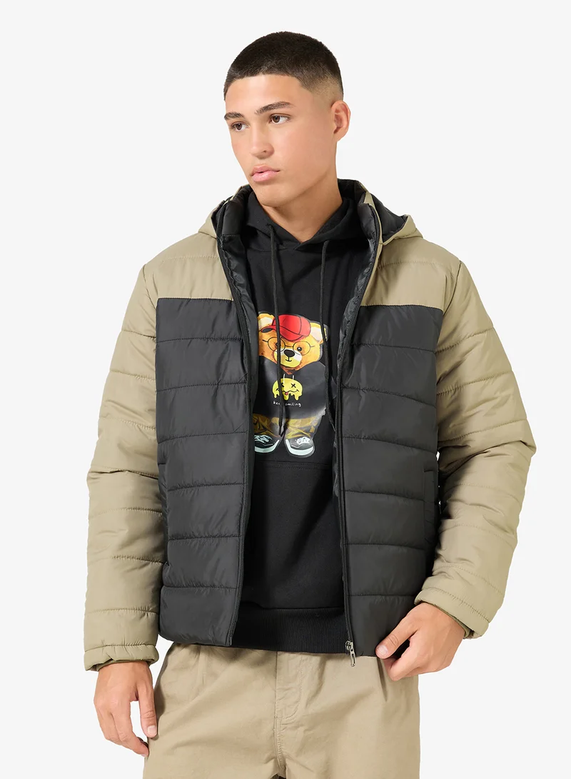 Puffer Jacket w Hood