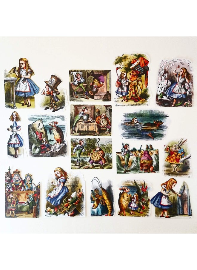 ASVP Shop - Alice in Wonderland Card Stand Up Props Party Supplies Table Decor Decoration - Image 1