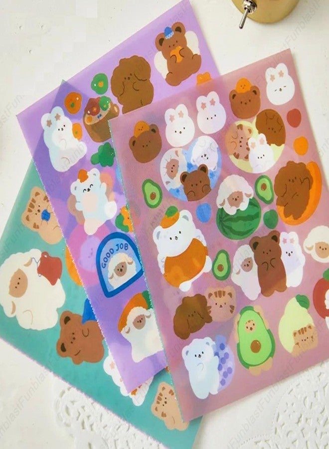 KmCho Kawaii Stickers Set for Kids and Teens, Creative Stickers Set for Scrapbooking and Journaling, Cute Waterproof Vinyl Decals for Laptops, Water Bottles, Notebooks, Crafts - Image 2