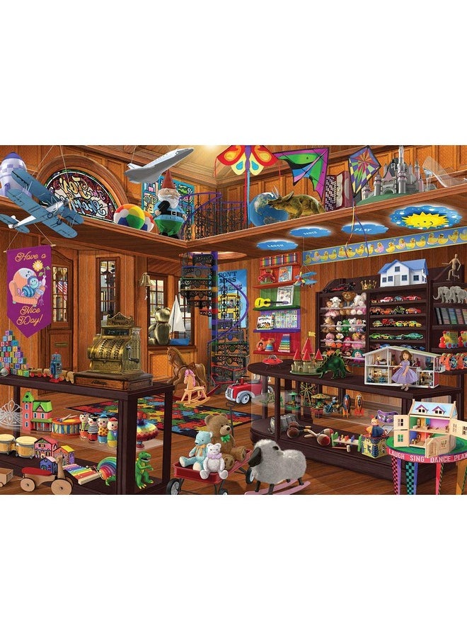 WHITE MOUNTAIN - Puzzles Toy Shop Seek And Find 1000 Piece Jigsaw Puzzle - Image 1