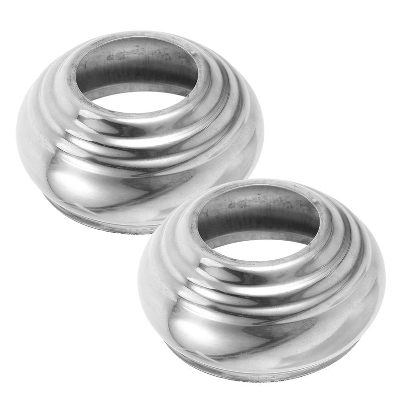 2pcs Garden Base Reflective Globe Display Holder Stainless Steel Base Garden Sphere Holder Globe Display Stand For Outdoor Gardens - Image 5