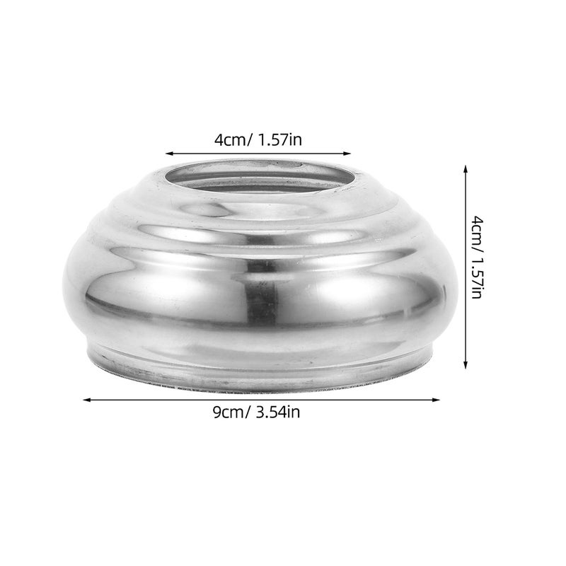 2pcs Garden Base Reflective Globe Display Holder Stainless Steel Base Garden Sphere Holder Globe Display Stand For Outdoor Gardens - Image 3