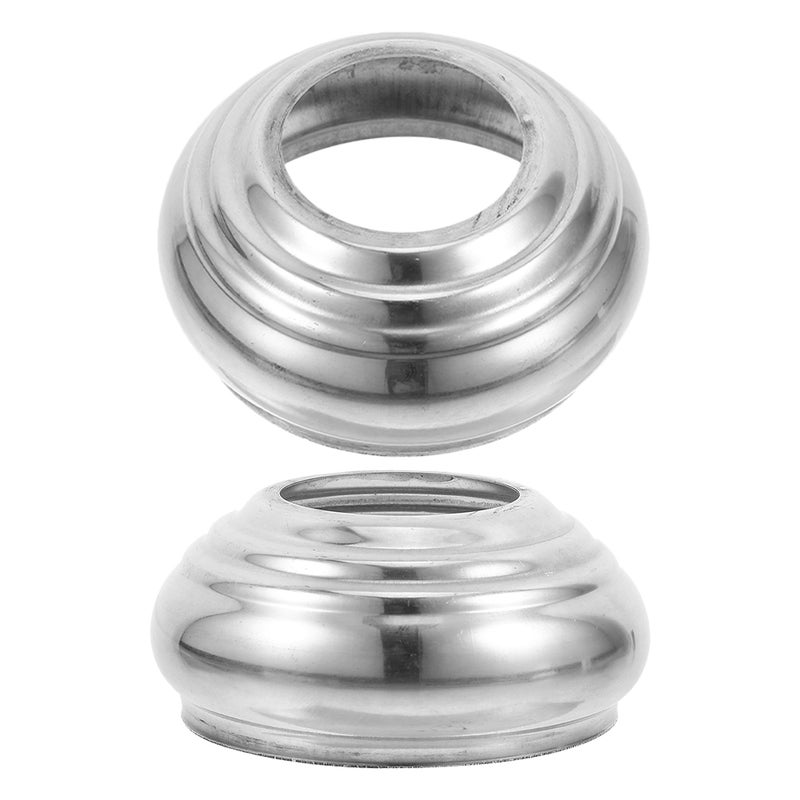 2pcs Garden Base Reflective Globe Display Holder Stainless Steel Base Garden Sphere Holder Globe Display Stand For Outdoor Gardens - Image 4