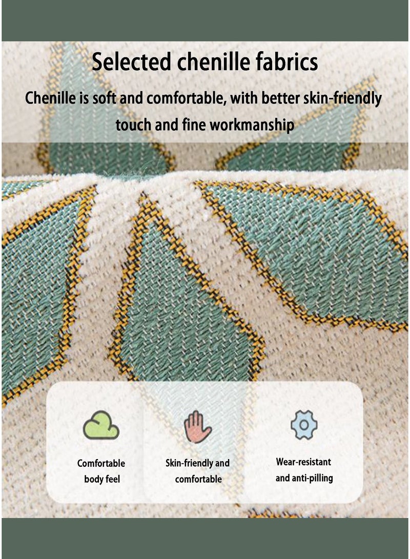 CUBEXELL Sofa Cover Anti-Wrinkle Full Coverage Sofa Cover, Full Coverage Jacquard Chenille Sofa Cover Waterproof, dustproof, cat-scratch resistant, non-slip, highly elastic, and pressure-resistant properties, 180*180cm - Image 3