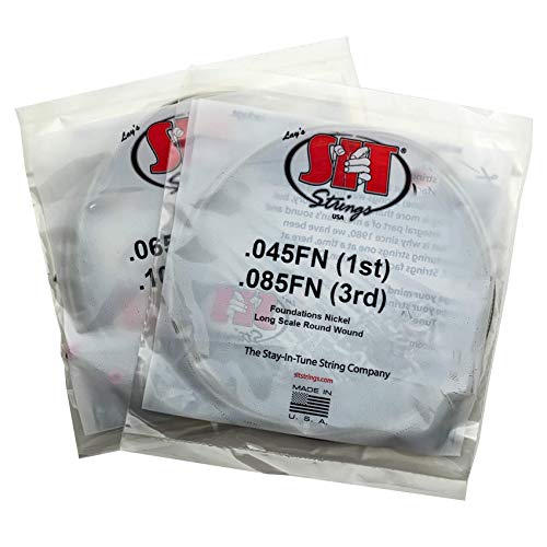 SIT Strings Foundations Nickel Bass Guitar Strings (S.I.T.), 4-String Bass Medium-Light 45-105, FN45105L - Image 3