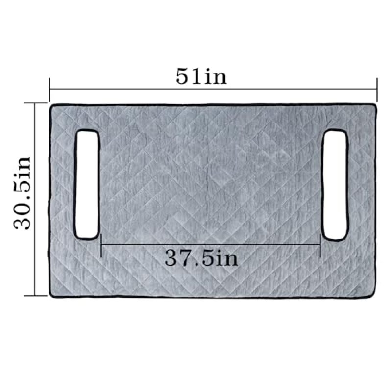 Golf Cart Covers: 129.5 Cm X 77.5 Cm Warm Plush Seat Cover - Non-slip Backing Universal Seat Cover for 2-passenger 4-passenger EZGO Yamaha Club Car Golf Carts - Image 5