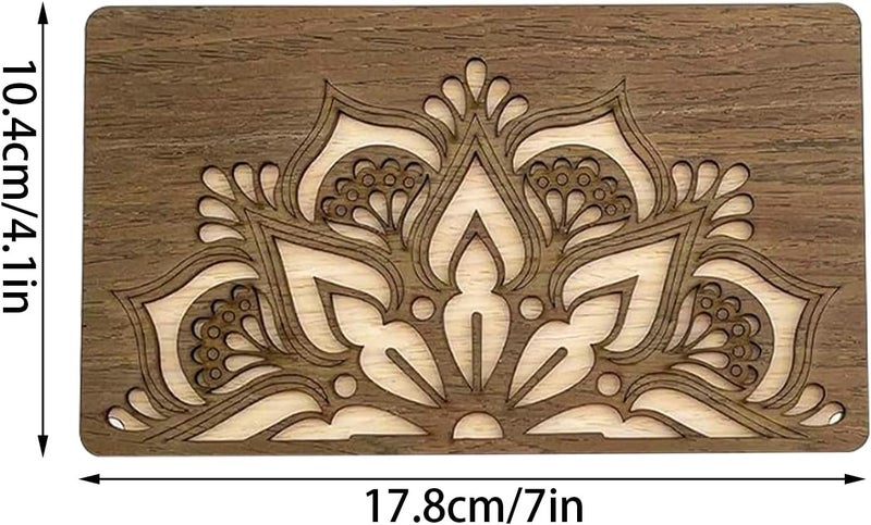 Wood Bead Tray for Jewelry Making - Bead Sorting Tray | Organizers and Storage, Art Sewing Box Organization Container Dividers for Storing Craft Supplies Stationery Small Items - Image 5