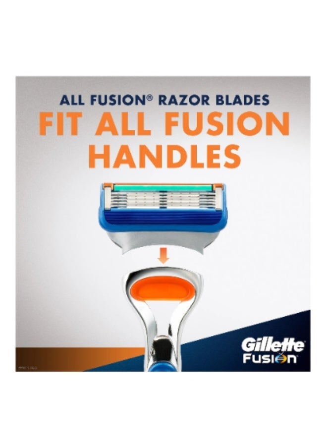 Gillette Fusion 5 Men's Razor Blades Refills – 2 pcs for Smooth & Close Shave - Image 2