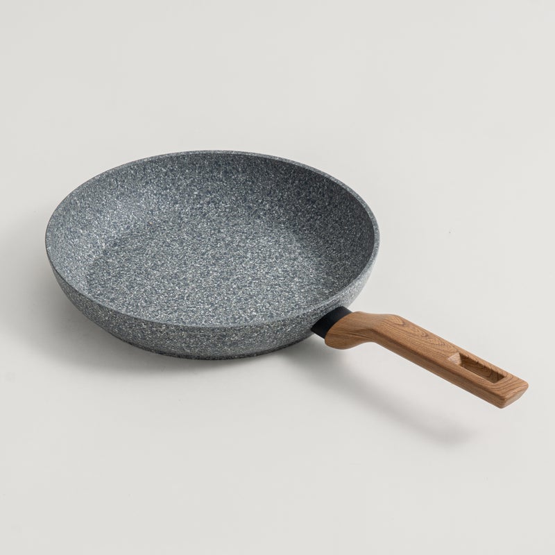 ألبرتو طقم قدور طهي ألومنيوم 7 قطع، جرانيت رمادي - Image 5